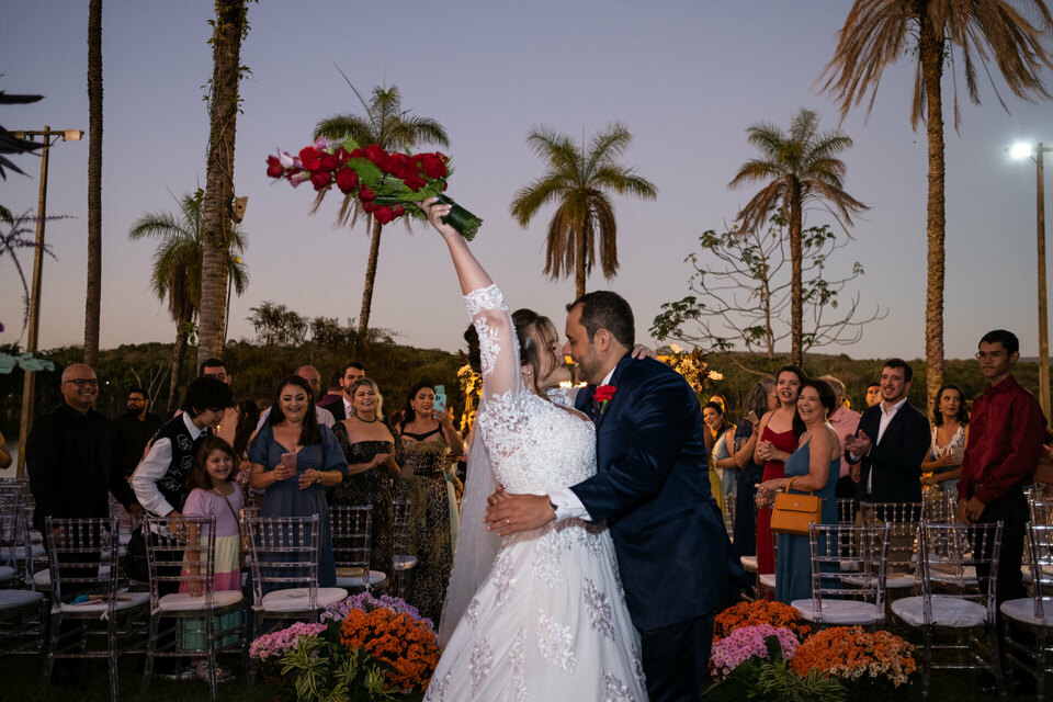 Casamento ao ar livre em Palmas, Tania & Anderson